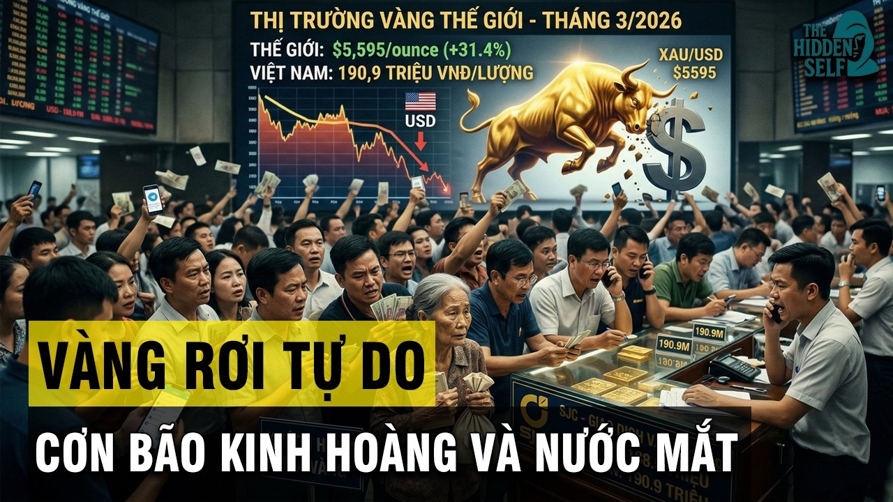NHỮNG BIẾN ĐỘNG KINH HOÀNG CỦA GIÁ VÀNG - NƯỚC MẮT CỦA NHÀ ĐẦU TƯ VÀ SỰ THỨC TỈNH CỦA ĐỒNG DOLLARS
