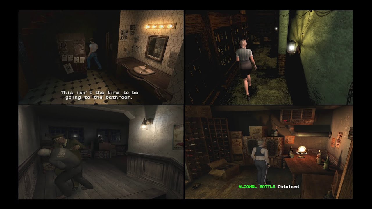 Resident Evil Outbreak - Outbreak Very Hard Online (4-player split screen)