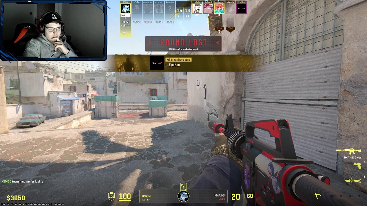 Csko s lopatou ze střední | Counter-Strike 2