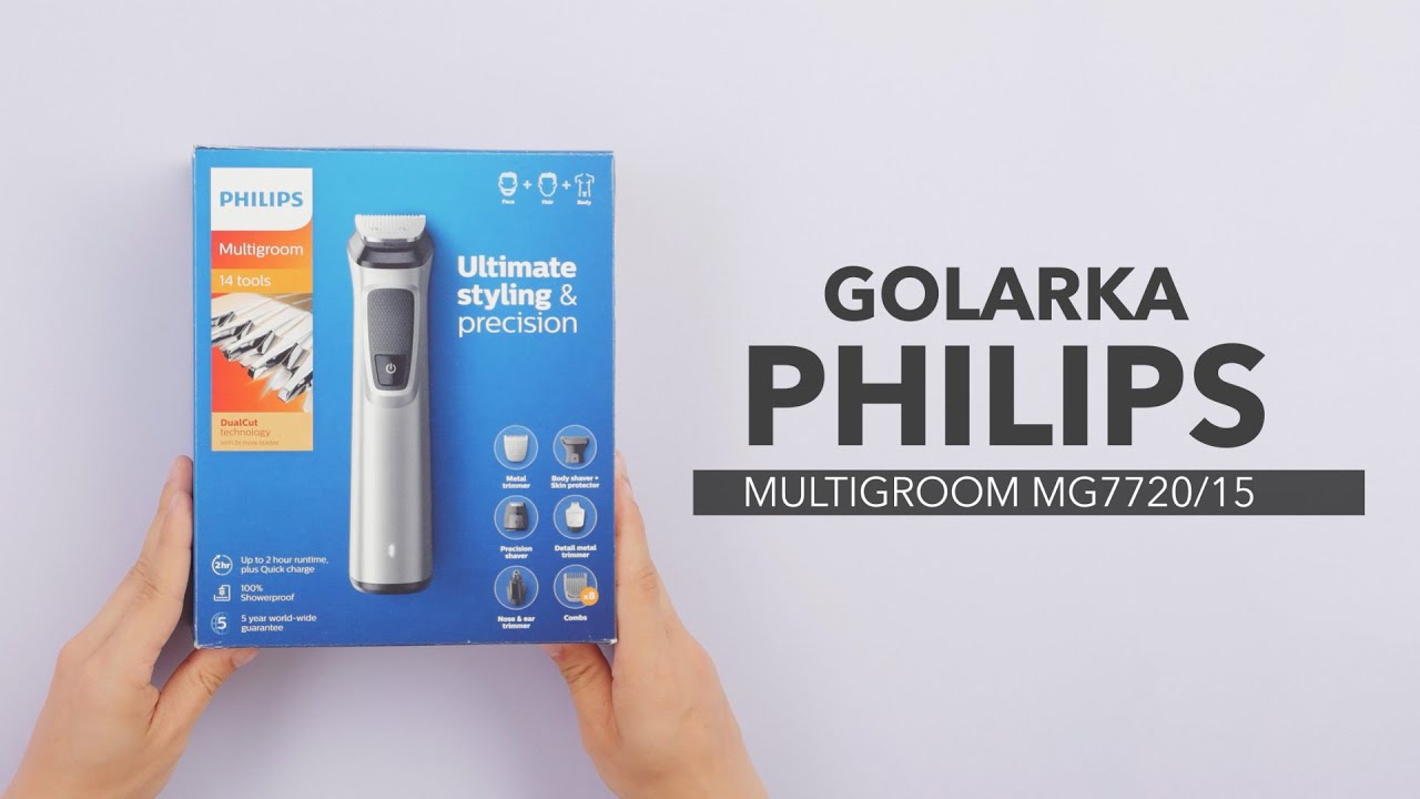 Philips Multigroom MG7720/15 - unboxing - RTV EURO AGD