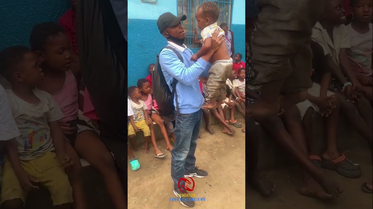 Geste de cœur du prophète Ernest Ilangikwa à l’orphelinat Les Cris des Enfants — Kinshasa 2025