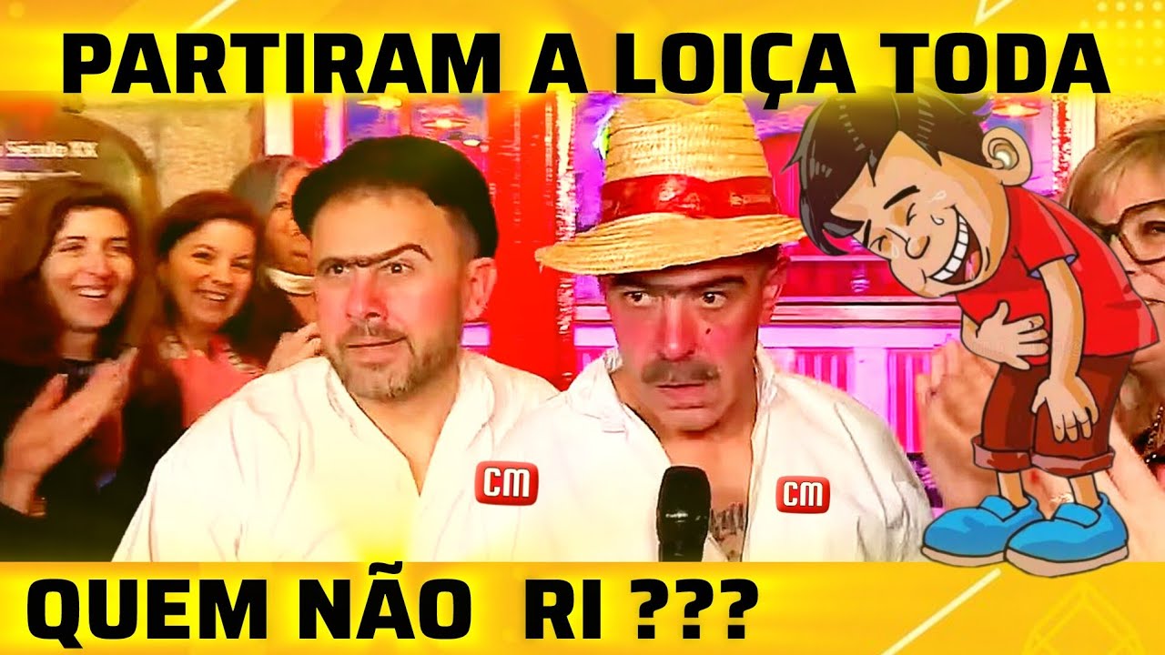 DESGARRADA COM MUITO RISO . O QUIM  E  O ZÉ  ENCHERAM O PALCO ...!
