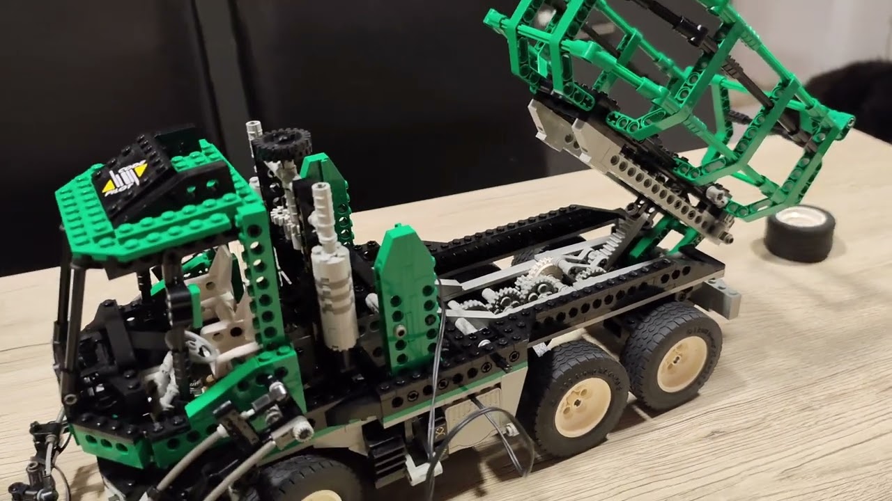 Lego Technic 8479 Barcode set - functions video 4K