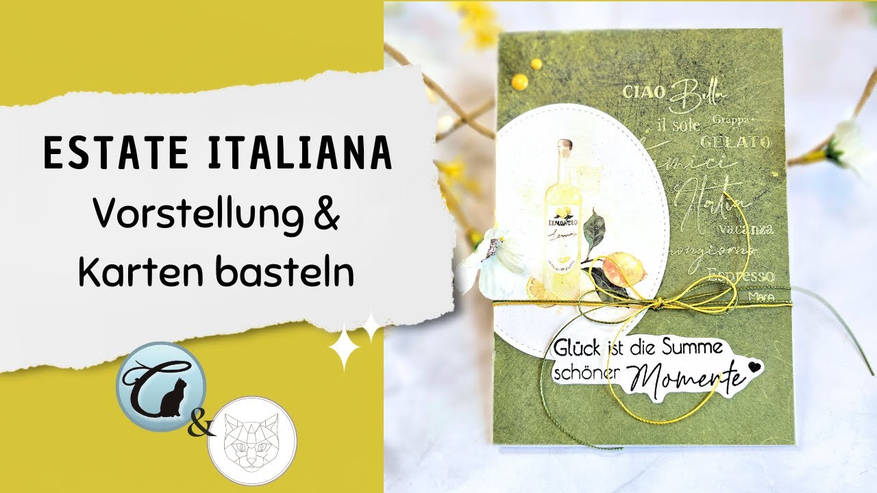 🍋 Neue Bastelideen mit Italienflair – Estate Italiana by CP