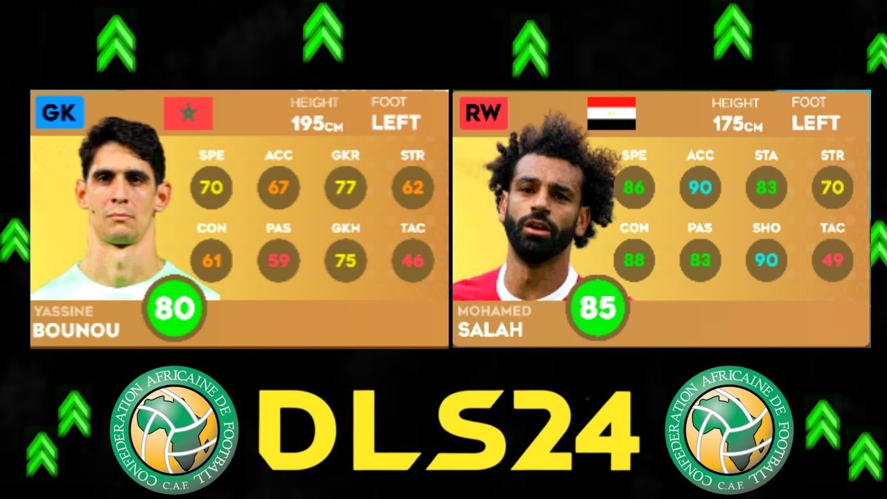 DLS 24 | AFRICAN PLAYERS RATING REFRESH! | DREAM LEAGUE SOCCER 24