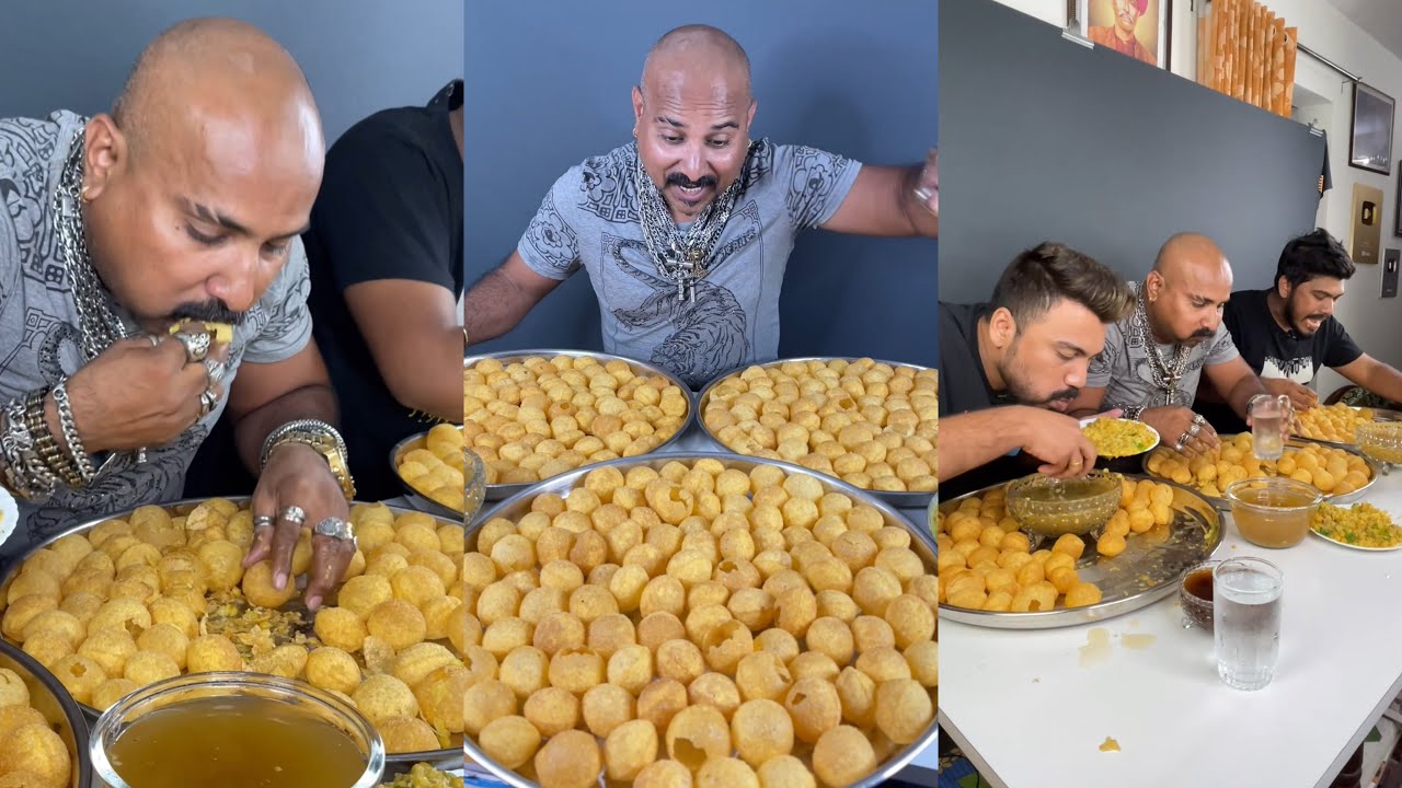 300 Panipuri Challenge 😍 l Ulhas Kamathe l Non-Veg Mania