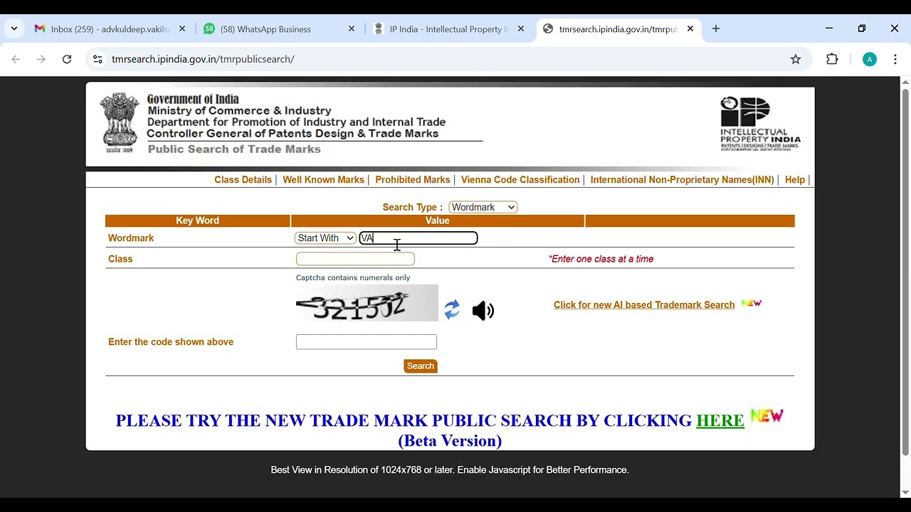 HOW TO SEARCH NAME FOR TRADEMARK