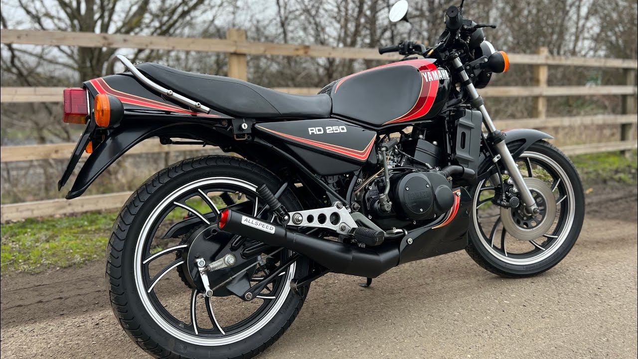WIN THIS - 1980 Yamaha RD250LC - Allspeed Exhausts