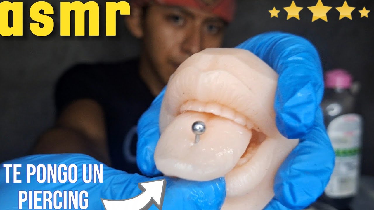 ASMR Roleplay | Te Pongo un Piercing 💎