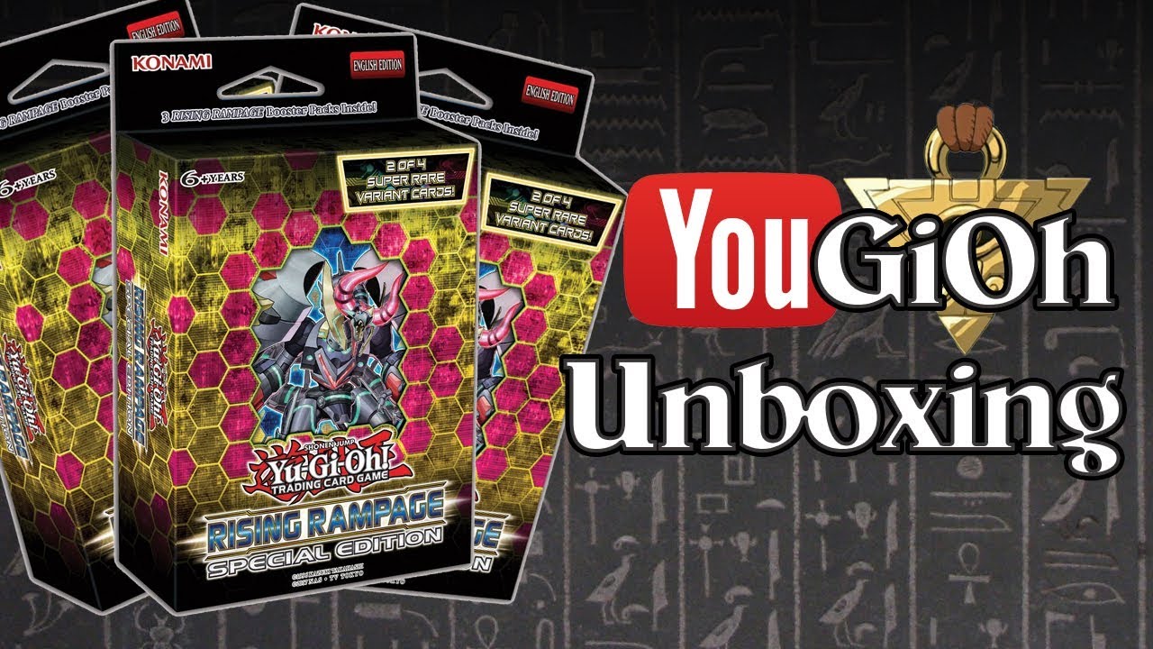 YuGiOh Rising Rampage Special Edition Unboxing