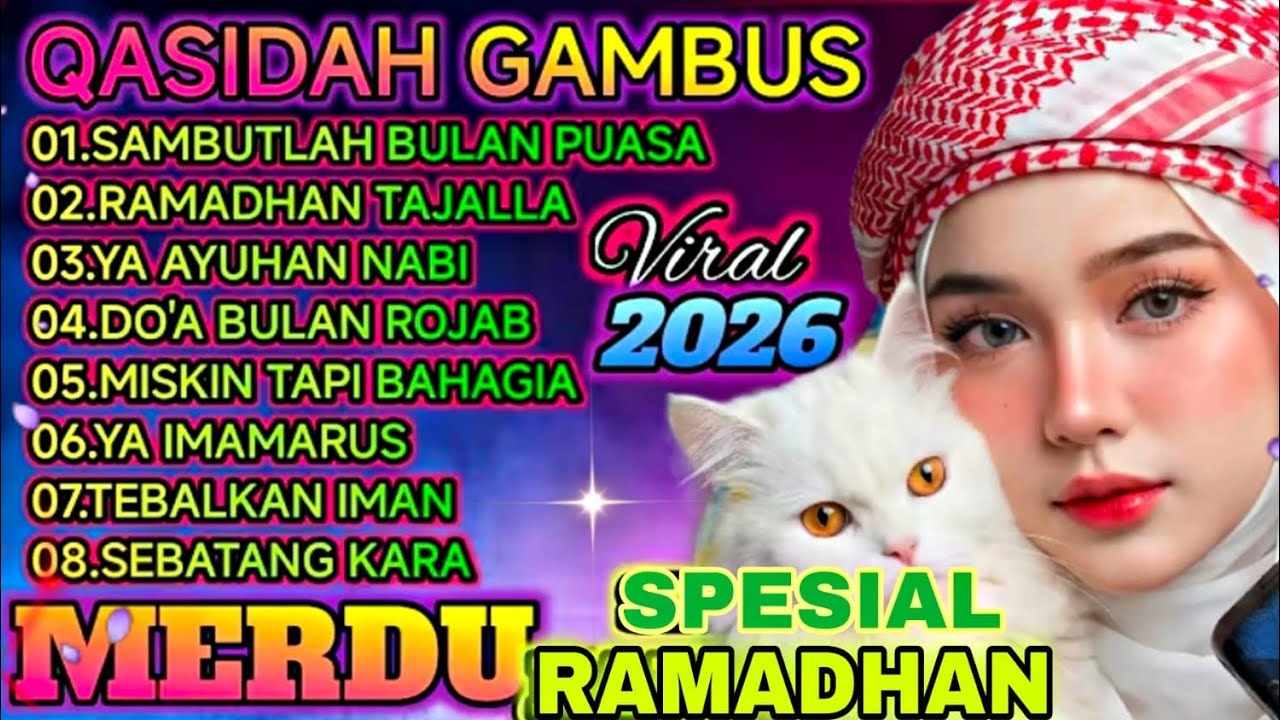 TOP QOSIDAH GAMBUS SPESIAL BULAN RAMADHAN ✨️ SEJUK DI HATI PENENANG JIWA ❗️