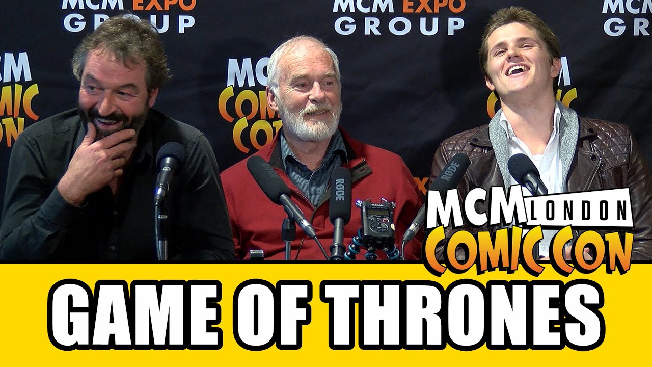 GAME OF THRONES Eugene Simon, Ian McElhinney & Ian Beattie Interviews