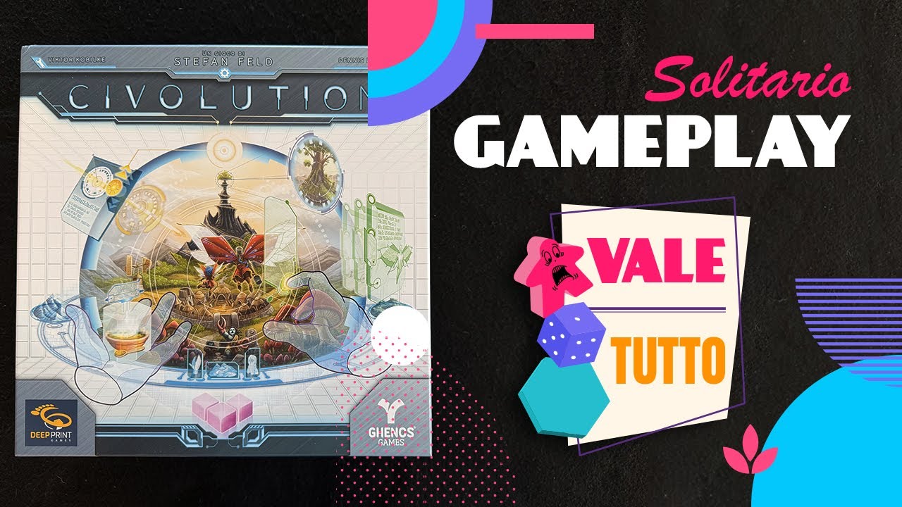 Civolution - Gameplay partita in solitario 