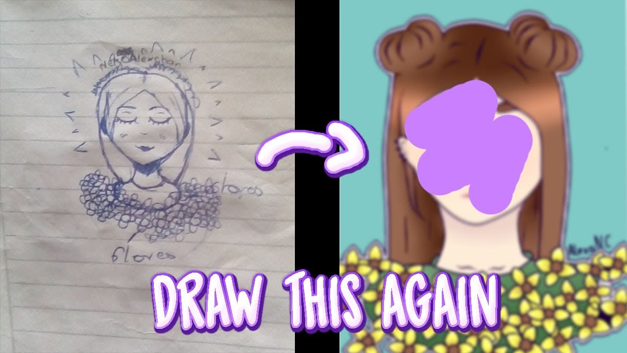 re-hago un dibujo de hace un año (DRAW THIS AGAIN)