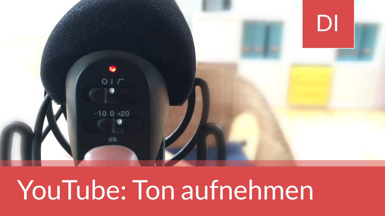 YouTube Videos erstellen: Audio aufnehmen und Ton optimieren mit kleinem Budget