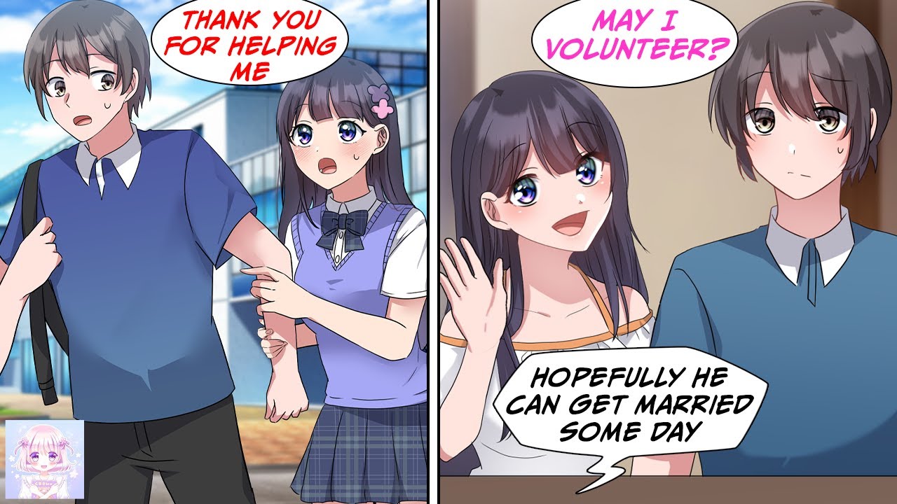 [Manga Dub] I helped a girl on the day of her entrance exam and she made it in... [RomCom]