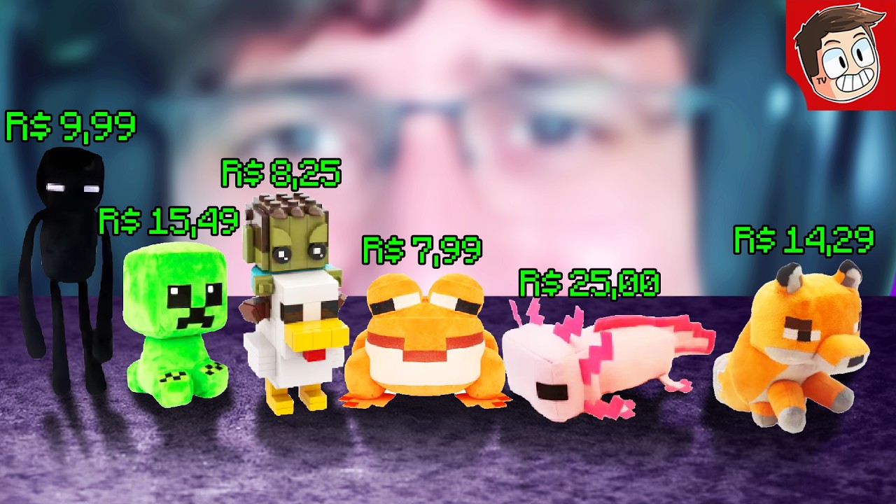Comprei PRODUTOS ILEGAIS de minecraft…