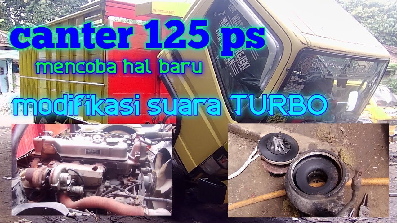 MITSUBISHI CANTER 125PS.modif suara turbo.