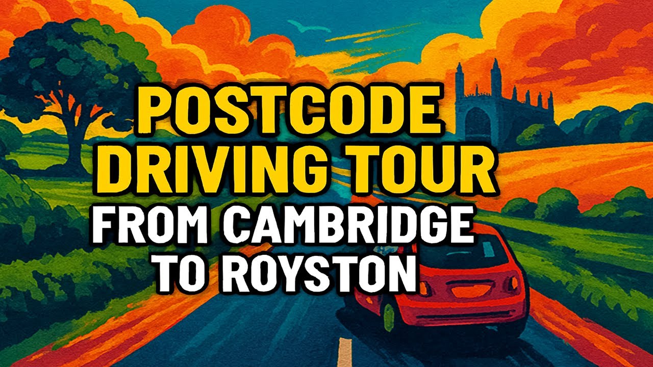 POV Drive From Cambridge to Royston (SG8 Postcode)