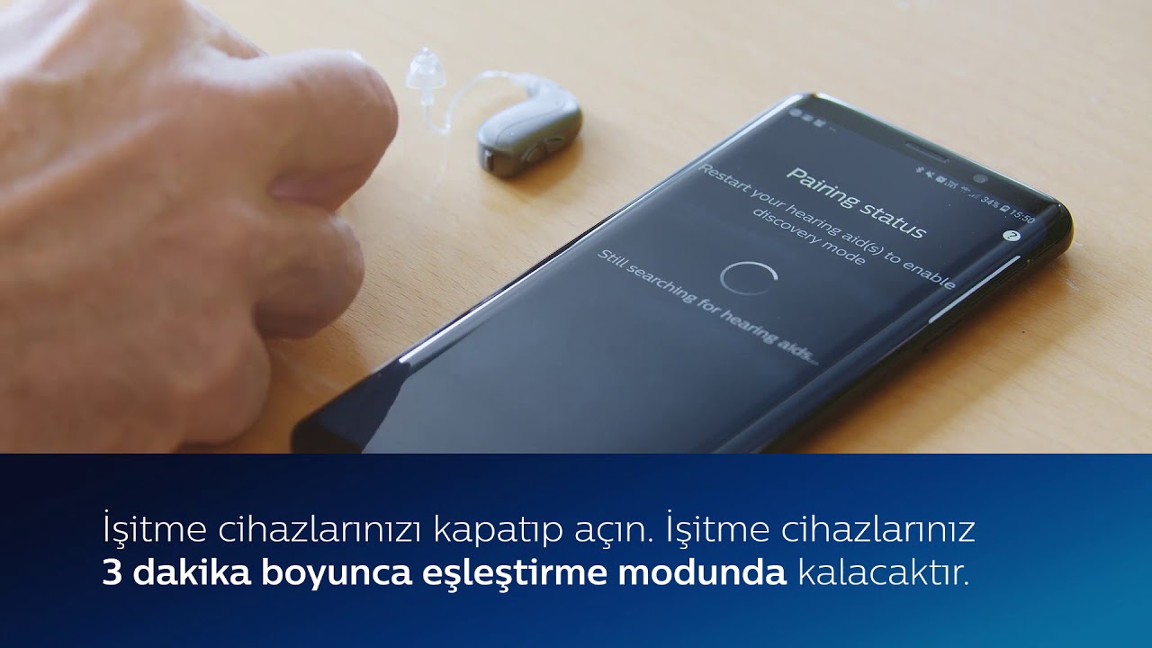 Philips HearLink işitme cihazları ile Android nasıl eşleştirilir?