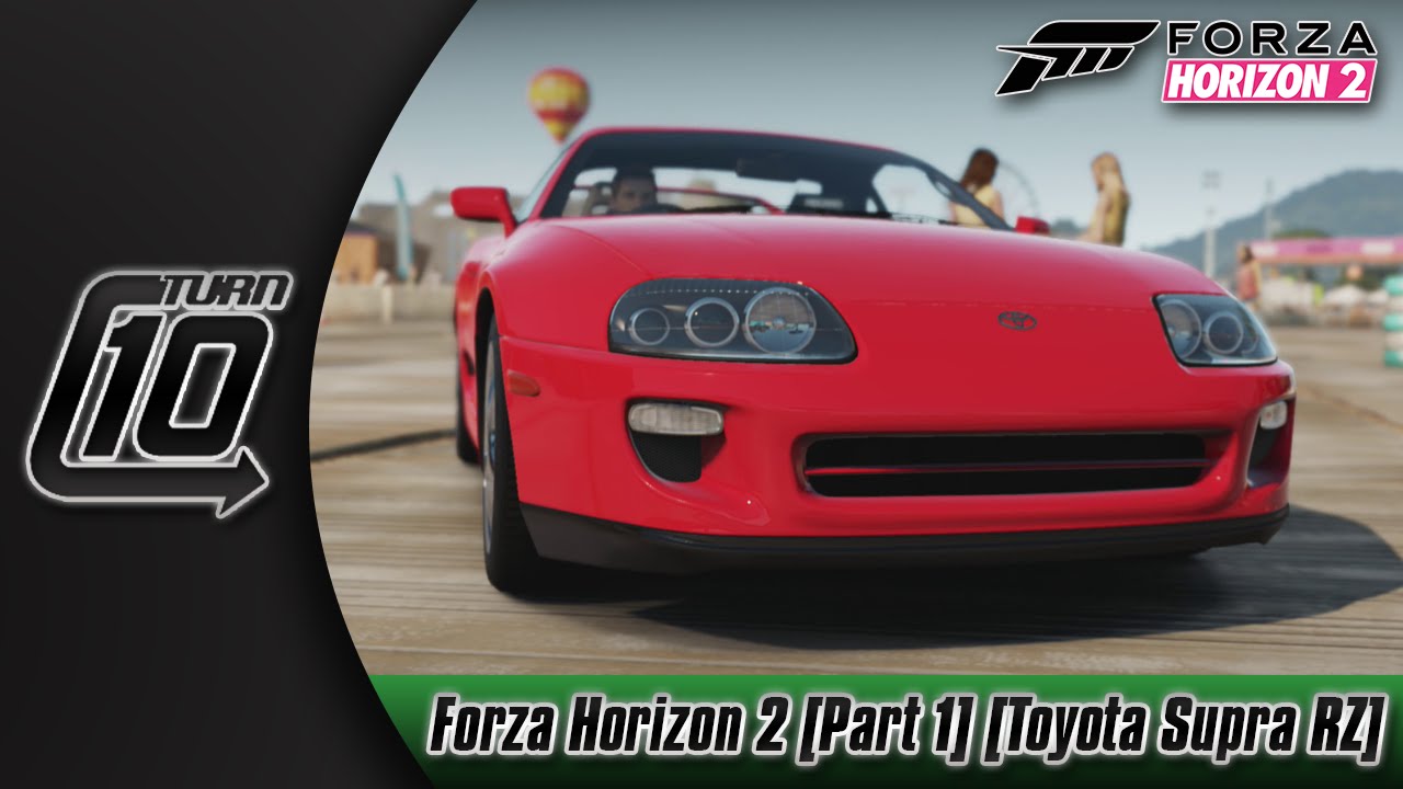 Forza Horizon 2 (Xbox One) (Let's Play/Walkthrough) [Part 1] [Toyota Supra RZ]
