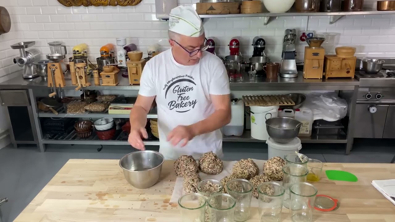 Bezglutenowy Chleb na trudne czasy, Pasteryzowany Ponad rok trwałości  Przepis w treści filmu