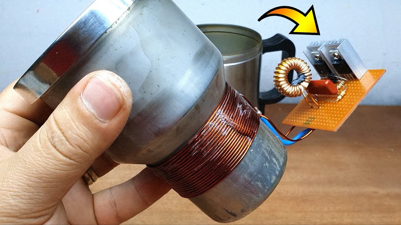 Induction Forge Boiled Water - 12VDC – Araç içi su kaynatıcı yapmı / İndüksiyon bobini yapımı