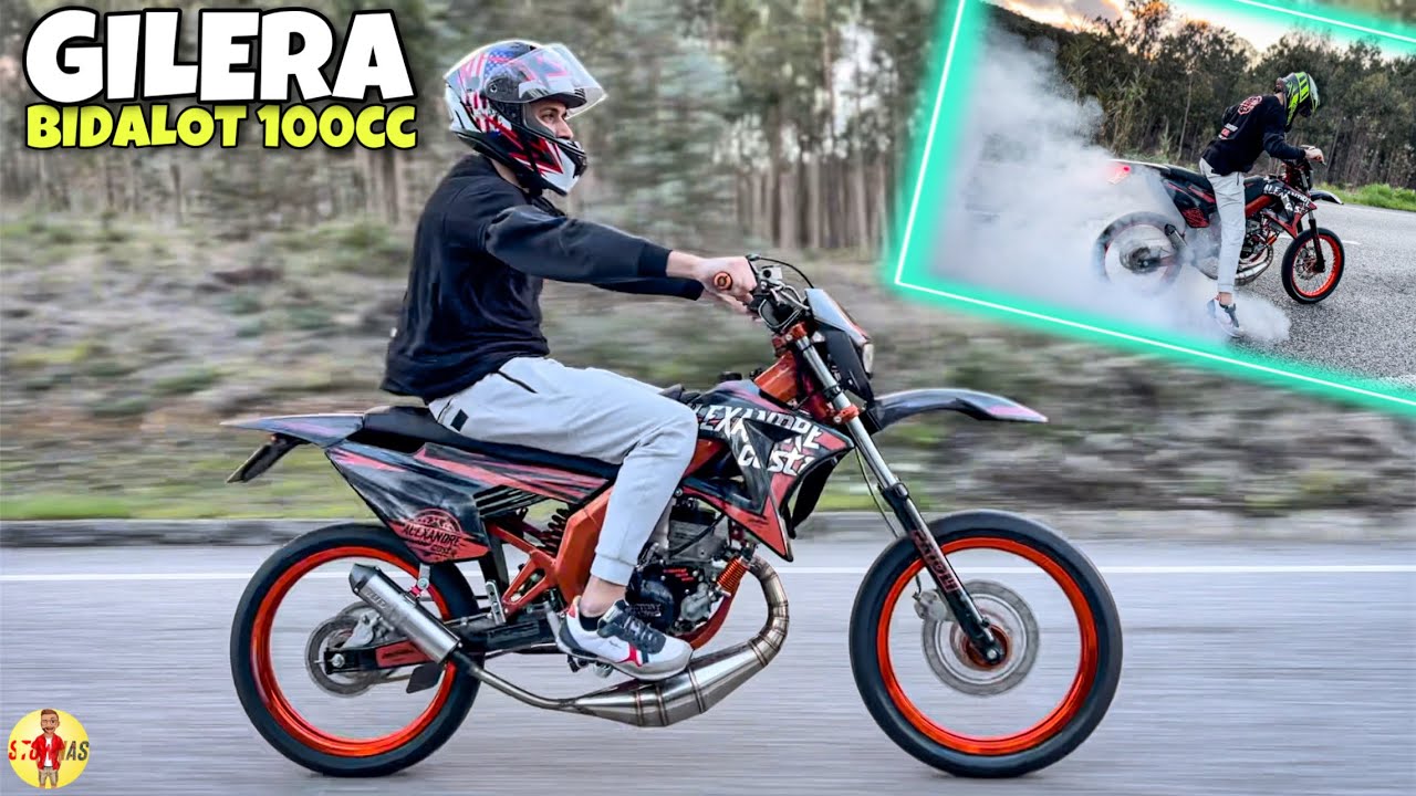 GILERA SMT BIDALOT 100CC *QUE CANHÃO* 🥶 | STOWNAS