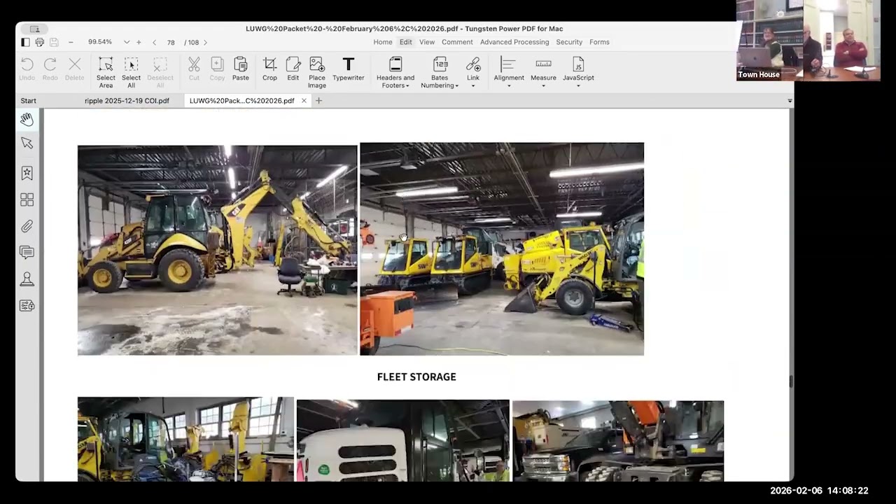 Land Use Working Group - February 6, 2026