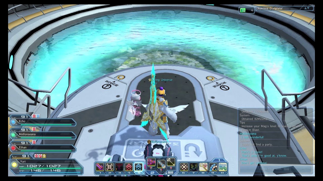 tripletank Yuri in space