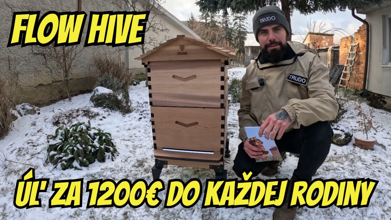 🐝 Flow Hive v reáli: Med bez práce, len otočíš kohútikom - skladanie 1. časť