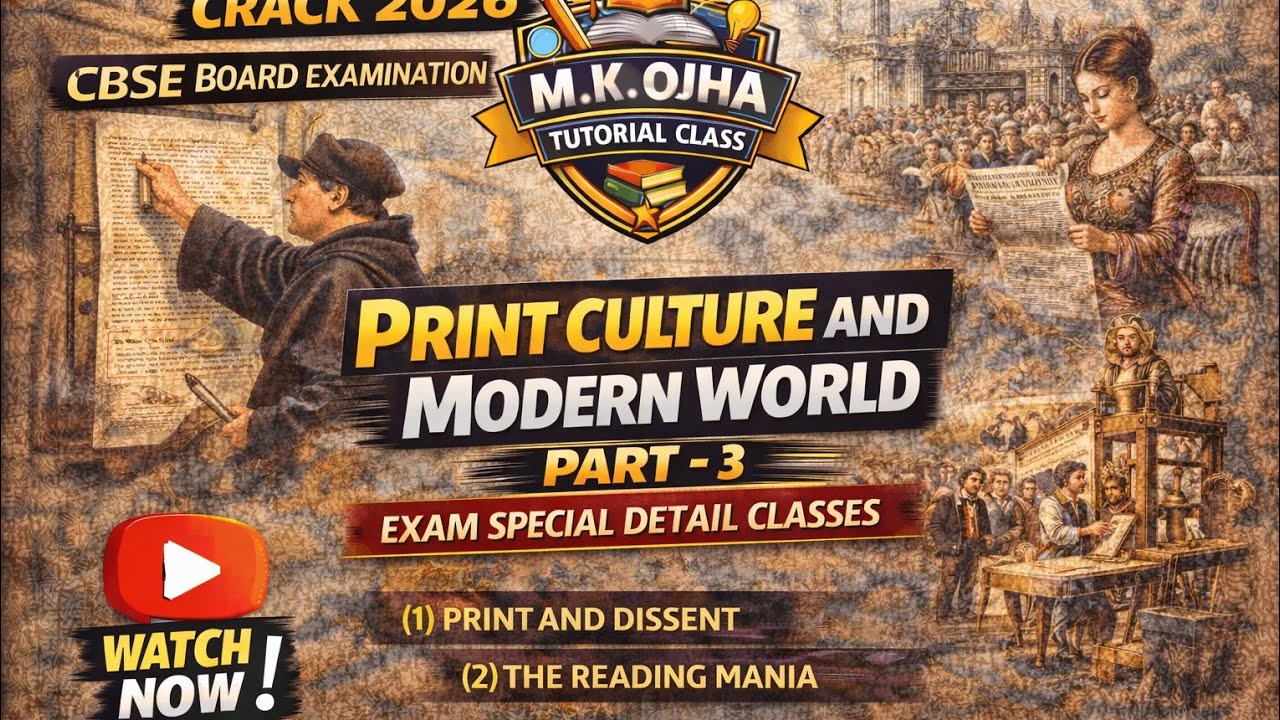 Print culture and modern world part 3 subtopic print and decent, the reading mania by Markanday sir 