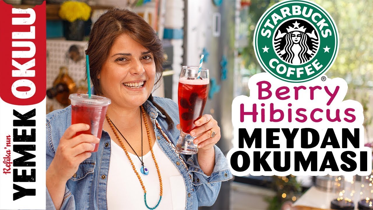 Starbucks Berry Hibiscus (Challenge) Meydan Okuması | Evde Daha Ucuz ve Hızlı Berry Hibiscus Yapımı