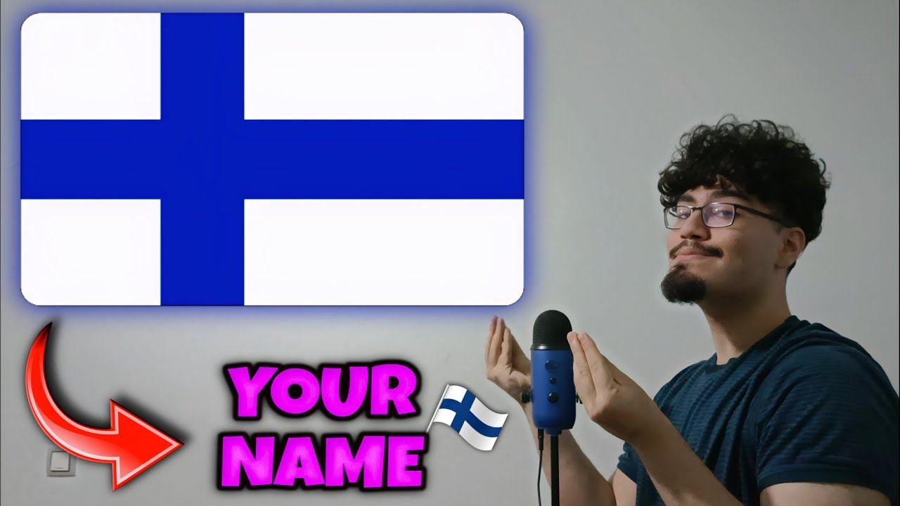 ASMR IN FINNISH 🇫🇮 (Beautiful Finnish Names & Their Meanings🇫🇮)