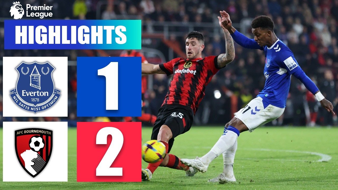 Everton vs Bournemouth 1-2 Extended Highlights & All Goals 2026 | Premier League 2025-26