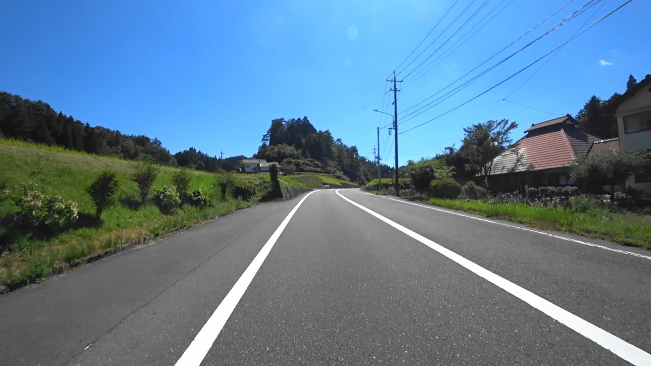 #305 Japanese Country Road Driving (Hiroshima)