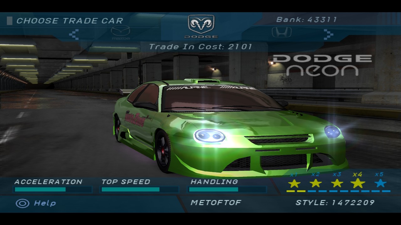 Need For Speed Underground - PS2