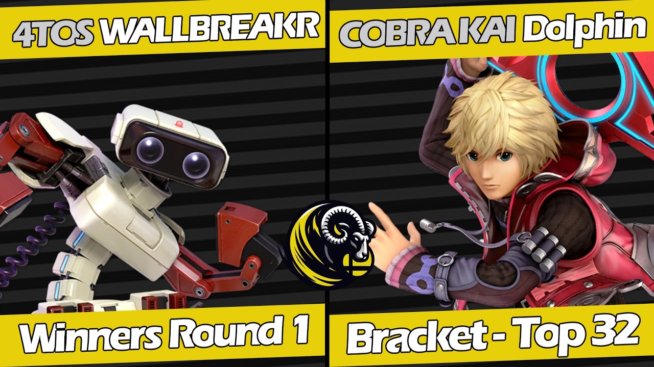 QuitYourFriendlies 67 Winners Round 1 - WALLBREAKR (R.O.B) vs Dolphin (Shulk, Roy)