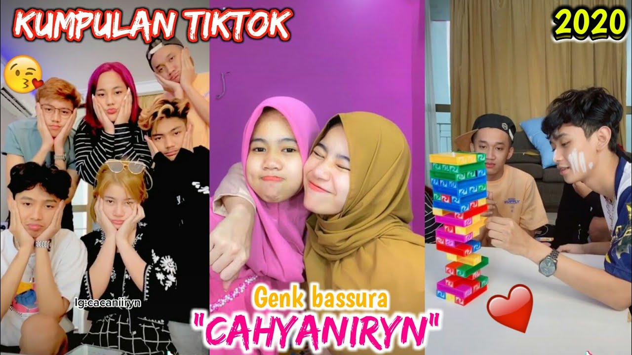 Kumpulan tiktok Cahyaniryn , Genk bassura , Heiraks , sandy | TERBARU | 2020 | PART 1