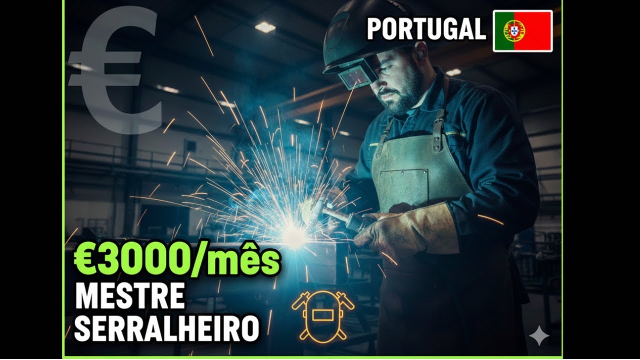 “SERRALHEIRO MONTADOR em Portugal 2026🇵🇹? (€2.400/mês)”