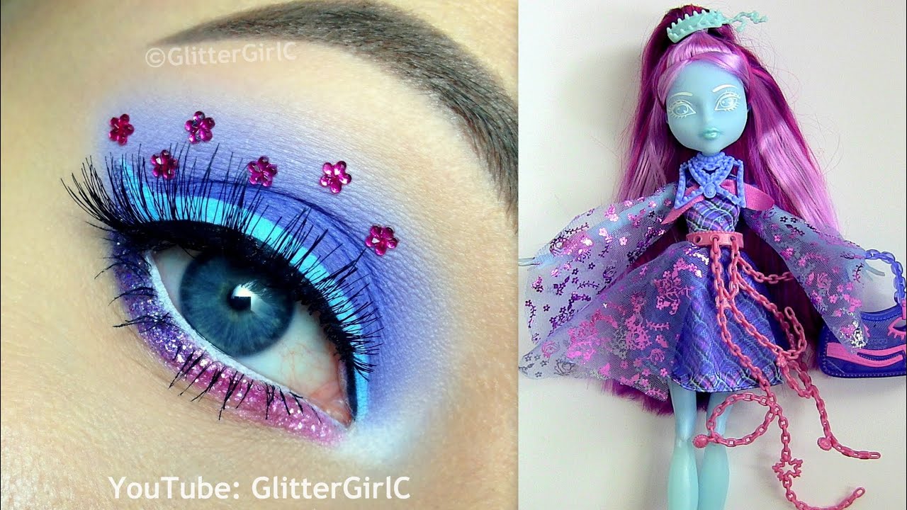 Monster High's Kiyomi Haunterly Makeup Tutorial