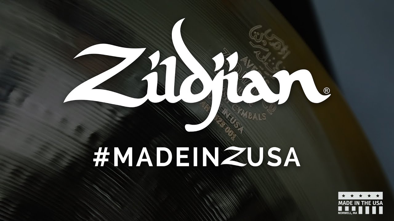 How A Zildjian Cymbal Is Made - #MADEINZUSA