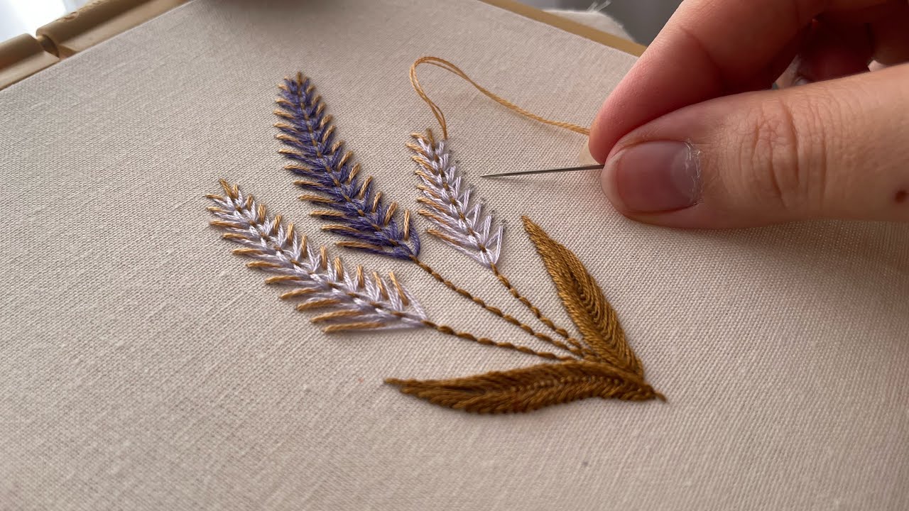 Elegant Cluster Flowers with Eskimo Laced Edging | Easy Step-by-Step Hand Embroidery Tutorial