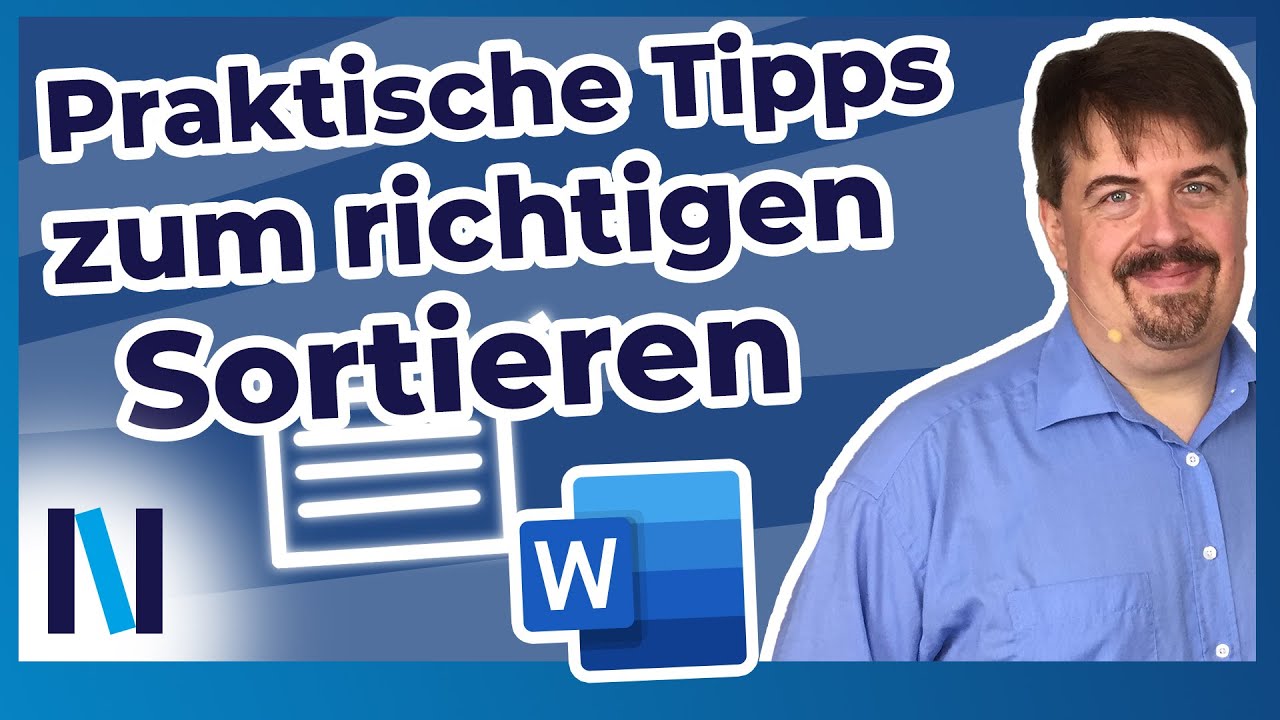 Richtig sortieren in Word – alphabetisch und numerisch