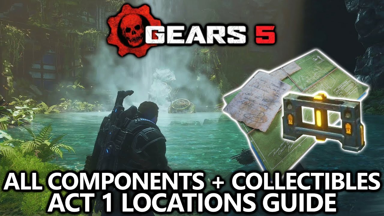 Gears 5 - All Components & Collectibles Locations Guide - Act 1