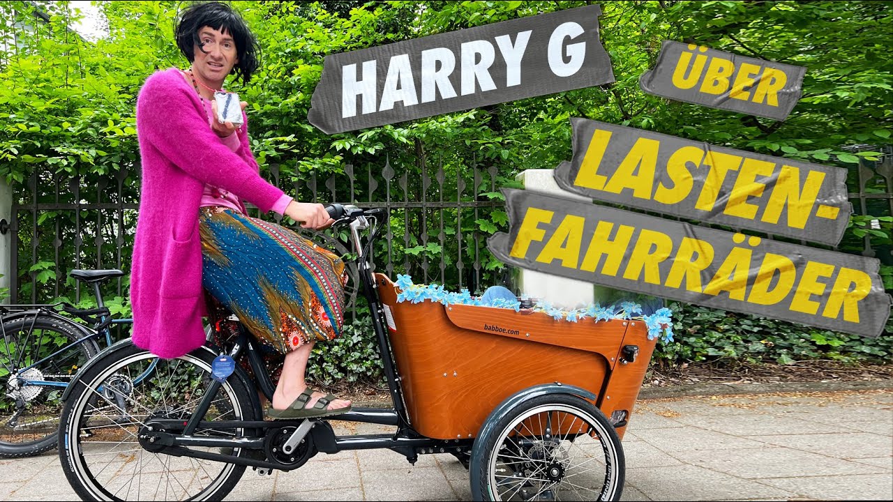 Harry G über Lastenfahrräder