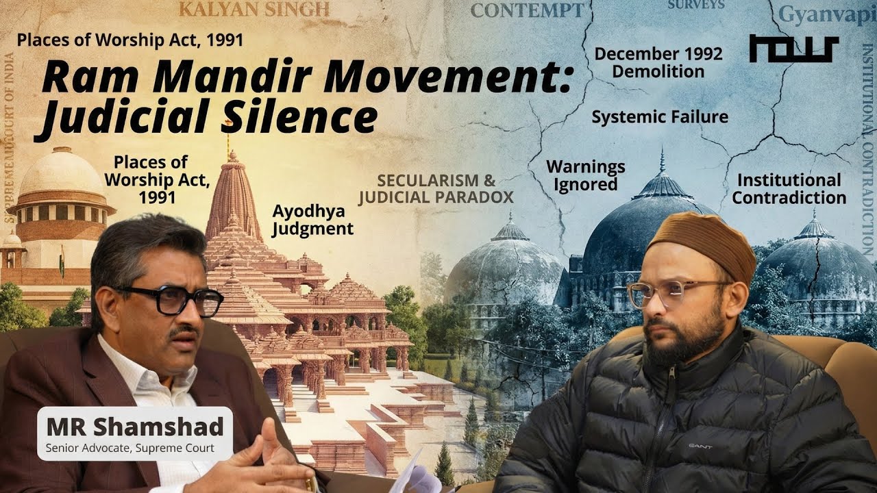 The Truth About 1992: Why the Supreme Court Didn't Act on Babri | MR Shamshad