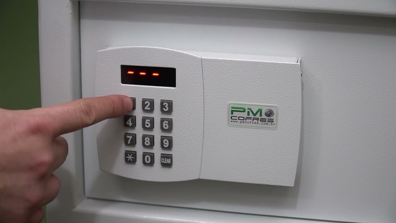 COFRE OFFICE DIGITAL - Para armas, valores, casa e com&eacute;rcio | PM COFRES