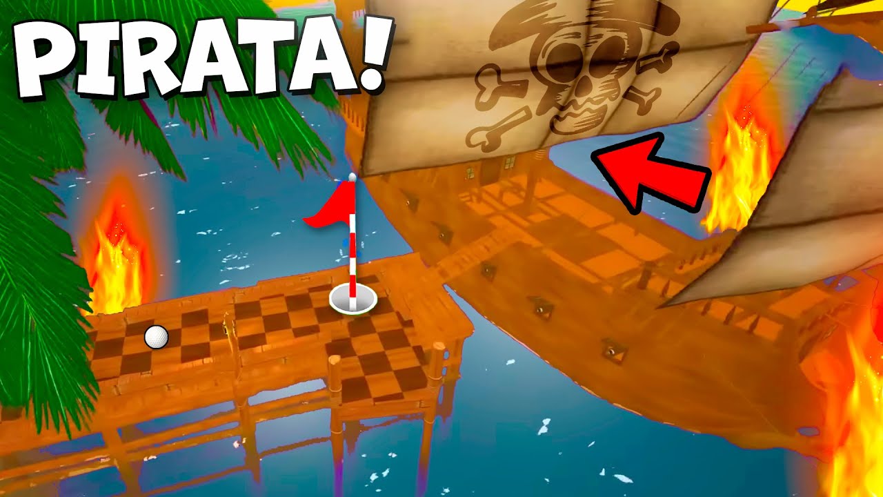 Tension MAXIMA en Barco PIRATA | GOLF IT