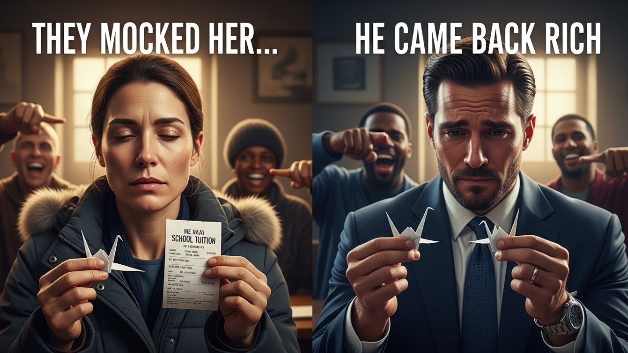 Everyone Mocked Her for Paying a Poor Boy’s School Fees — Years Later He Returned as a Billionaire